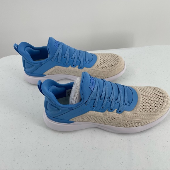 NIB APL Women’s Techloom Tracer Coastal Blue Beach White Sneakers Athletic Shoes - Picture 6 of 8